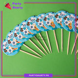 D2 Small Its a Boy Theme Cup Cake Topper for Welcome Baby Theme Party & Decoration