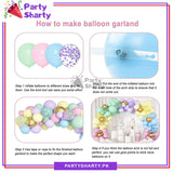 85pcs Daisy Flower Balloon Garland Set For Butterfly & Flower Theme Birthday Decoration and Celebration