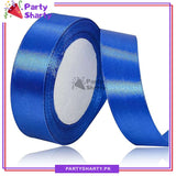 1 inch Satin Ribbon Roll For Birthday, Anniversary, Bridal Shower, Baby Shower and Gift Decoration