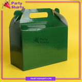 Plain Solid Color Favor / Goody Boxes Pack of 10 For Birthday and Event Celebration