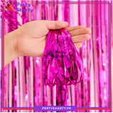 Fringes / Foil Curtains Best for Back Drop Wall Decoration for Birthday and Parties Celebration