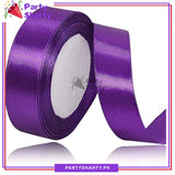 1/2 inch Satin Ribbon Roll For Birthday, Anniversary, Bridal Shower, Baby Shower and Gift Decoration