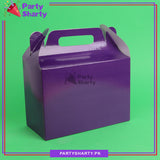 Plain Solid Color Favor / Goody Boxes Pack of 10 For Birthday and Event Celebration