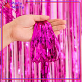 Fringes / Foil Curtains Best for Back Drop Wall Decoration for Birthday and Parties Celebration