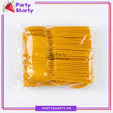24pcs/set Plastic Spoon For Party Decoration and Celebration