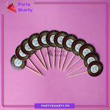 Small Date Fixed Mithai / Cup Cake Toppers For Engagement / Baat Pakki Theme Decoration & Celebration