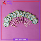 Small Date Fixed Mithai / Cup Cake Toppers For Engagement / Baat Pakki Theme Decoration & Celebration
