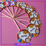 Small Dholki Mithai / Cup Cake Toppers For Dholki Theme Decoration & Celebration