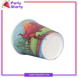 Dinosaur Theme Birthday Party Paper Cups / Glass For Themed Based Party Supplies and Decorations