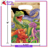 D-2 Dinosaur Theme Goody Bag Pack Of 10 For Dinosaur Theme Decoration and Celebration