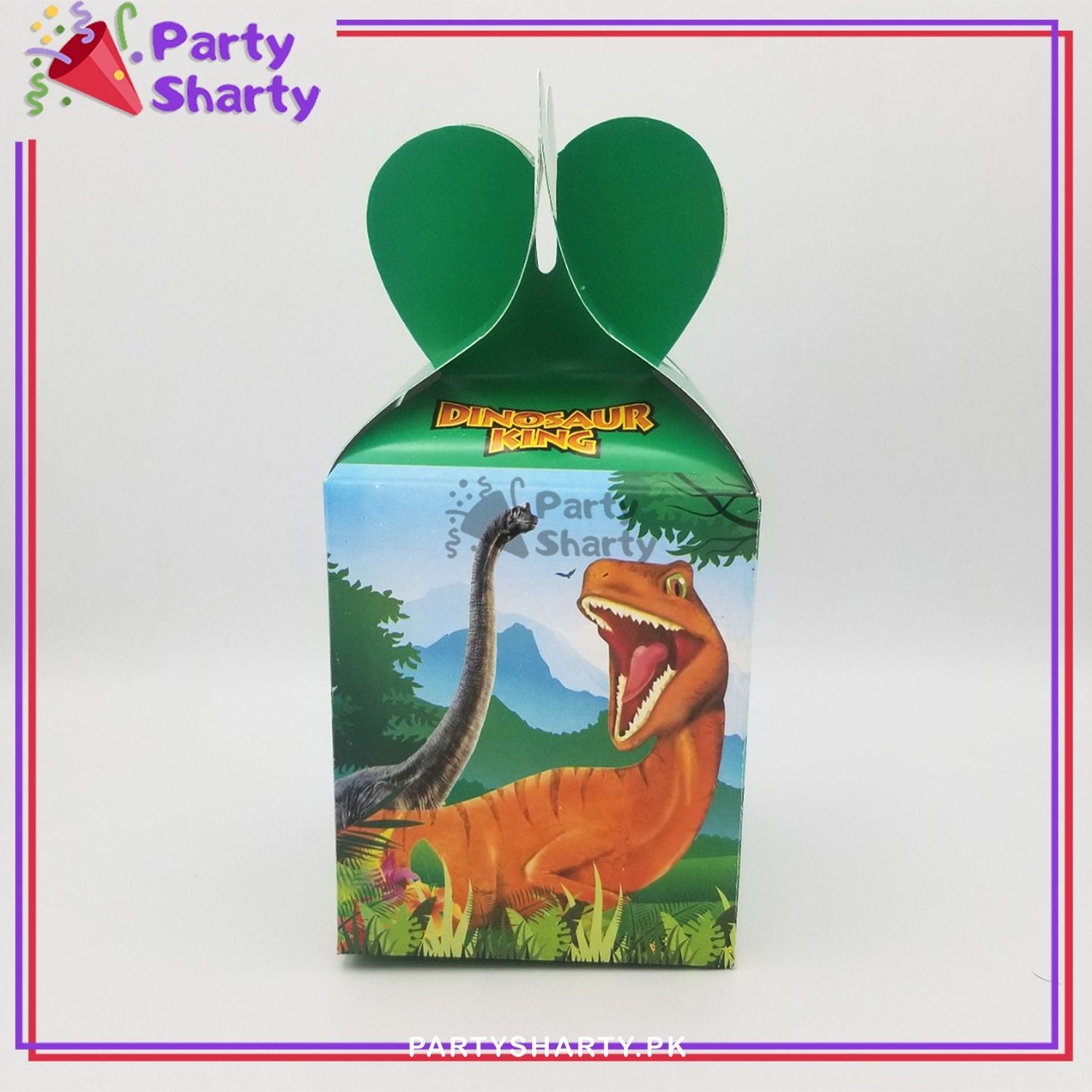 Dinosaur Theme Goody Boxes Pack of 10 For Dinosaur Theme Birthday Decoration and Celebration