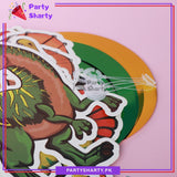 Wild Dinosaur Theme Hanging Swirls (Pack of 6) For Birthday Party and Decoration