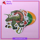 Wild Dinosaur Theme Hanging Swirls (Pack of 6) For Birthday Party and Decoration