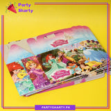 D-2 Disney Princess Theme Goody Boxes Pack of 10 For Birthday Celebration and Decoration
