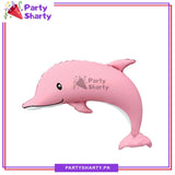 Dolphin Shaped Foil Balloon For Under The Sea Theme Party Decoration & Celebrations