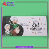 Eid Mubarak Printed Eidi Envelop (Pack 10) For Eid Celebration