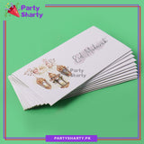 Eid Mubarak Printed Eidi Envelop (Pack 10) For Eid Celebration
