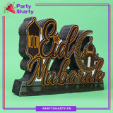 Eid Mubarak Thermocol Standee For Eid Mubarak Decoration and Celebrations
