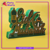Eid Mubarak Thermocol Standee For Eid Mubarak Decoration and Celebrations