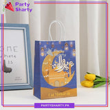 Eid Mubarak Kraft Paper / Goody Bags, Eid Milan Party Favor Bags for Eid Giveaways