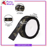 Eid Mubarak Printed Ribbon Roll For Eid and Gift Decoration