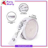 Eid Mubarak Printed Ribbon Roll For Eid and Gift Decoration