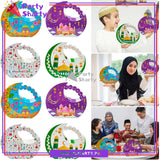 Eid Mubarak Treat / Goody Box, Eid Party Favor Bags for Eid Giveaways
