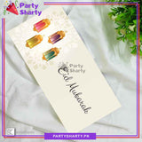 Eid Mubarak Printed Eidi Envelop (Pack 10) For Eid Celebration