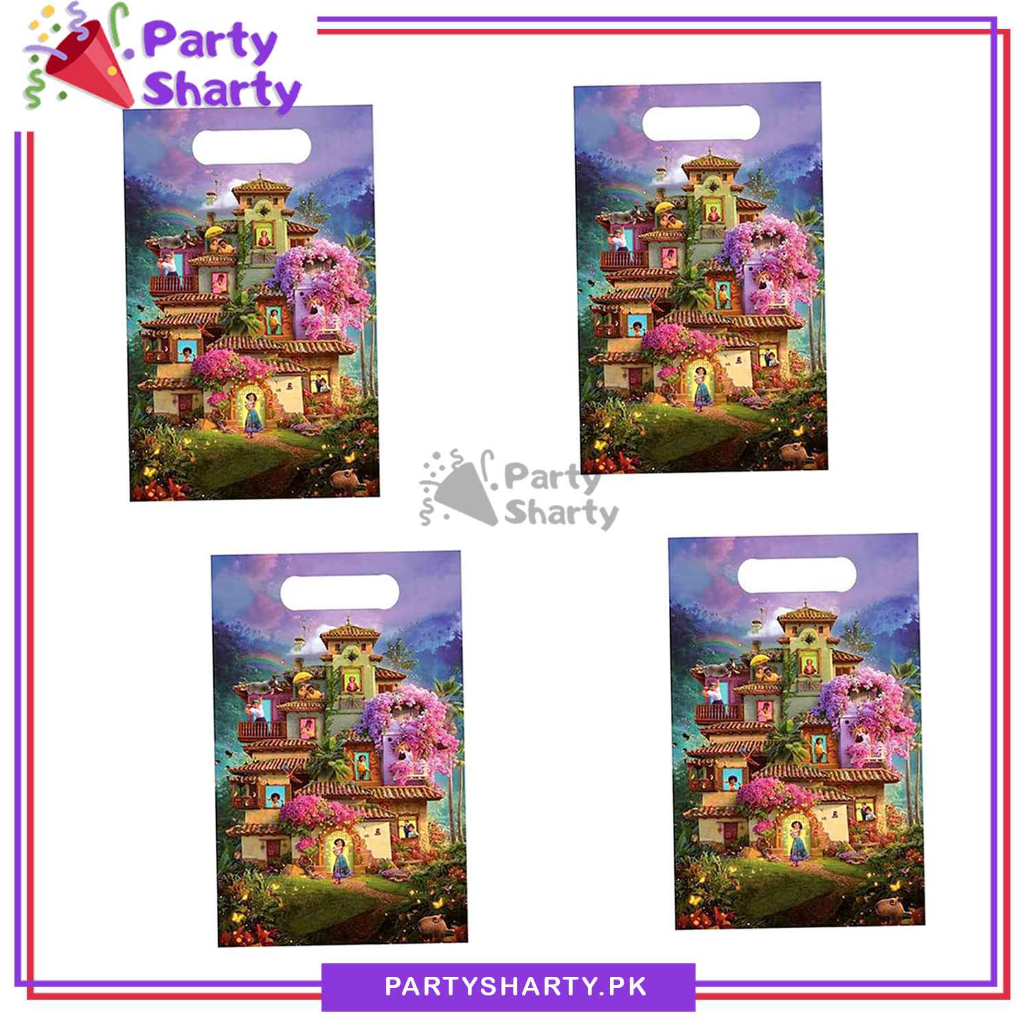 Encanto Theme Goody Bags Pack of 10 For Encanto Theme Birthday Party D