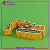 Excavator Thermocol Standee For Construction Theme Based Birthday Celebration and Party Decoration