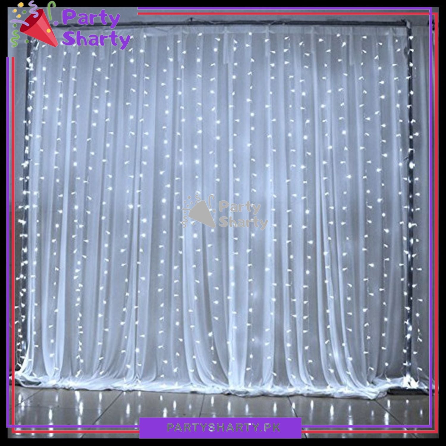 Fairy Light Curtain Lights Electric Operated for Party Celebration & Home Decorations