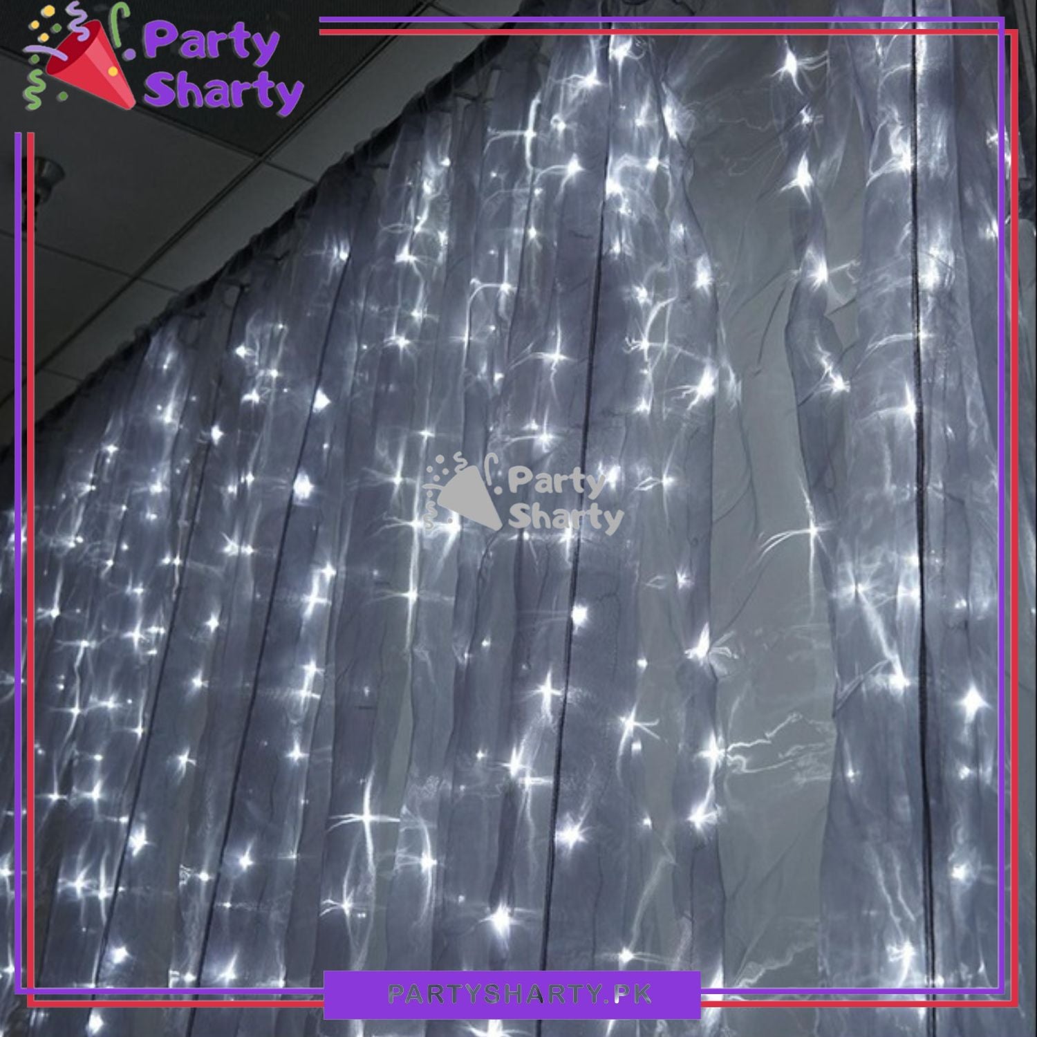 Fairy Light Curtain Lights Electric Operated for Party Celebration & Home Decorations