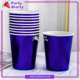 Fancy Party Disposable Paper Cups / Glass For Party Supplies and Decorations