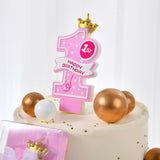 First Birthday Candle Crown Style For First Birthday Party Decoration & Celebration