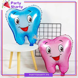 First Tooth Foil Balloons For First Tooth Party Decoration and Celebration