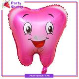 First Tooth Foil Balloons For First Tooth Party Decoration and Celebration