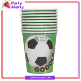 Football Theme Party Disposable Paper Cups for Football Theme Party and Decoration