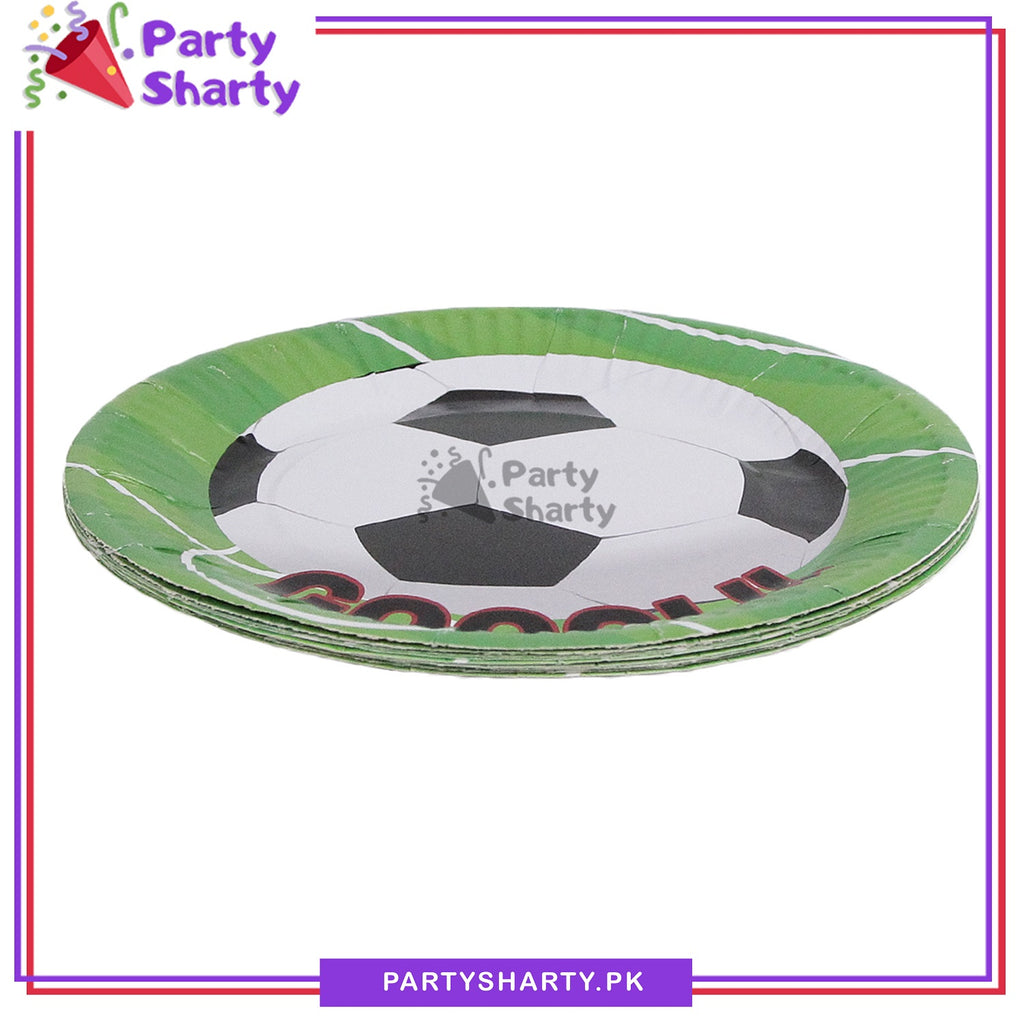 Football Theme Party Disposable Paper Plates for Football Theme Party