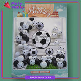 D-1 Happy Birthday Foot Ball Theme Set For Theme Birthday Decoration and Celebration