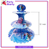 D-2 Frozen Theme Cupcake Stand For Theme Party Decoration and Celebration