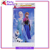 Frozen Elsa & Anna Theme Party Plastic Table Cover for Frozen Theme Party and Decoration