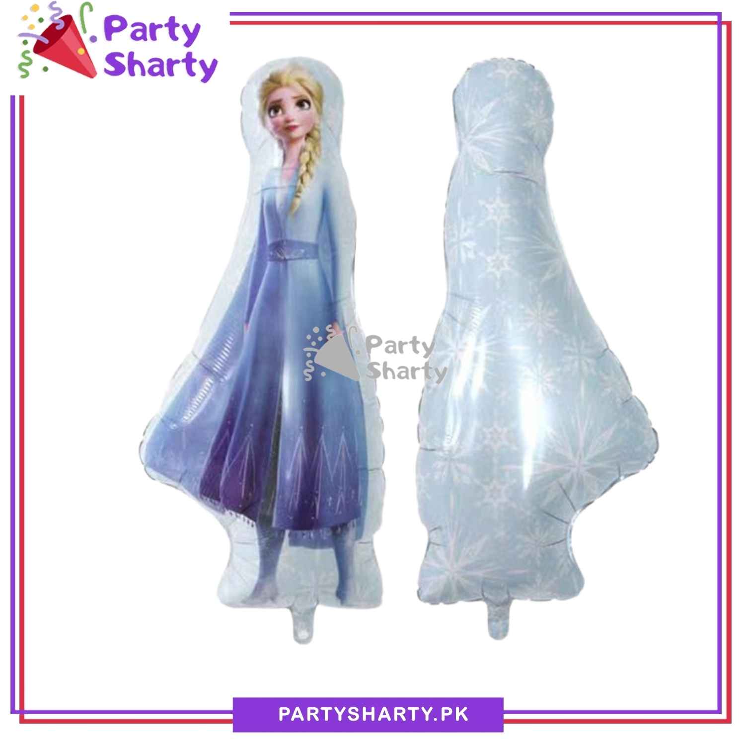 Frozen Elsa Cartoon Foil Balloon For Frozen Theme Party and Decoration