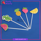 Fruits Shaped Cup Cake Topper for Tutti Frutti Theme Party and Decoration