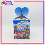 Cocomelon Theme Goody Boxes (Pack of 10 Favor Boxes) For Birthday Party and Decoration