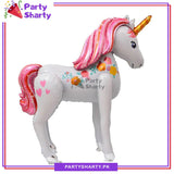 Giant Magical Unicorn Standee Foil Balloon For Birthday Party Decoration