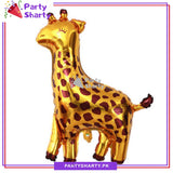 Cute Giraffe Theme Foil Balloons For Jungle / Safari Theme Decoration and Celebration