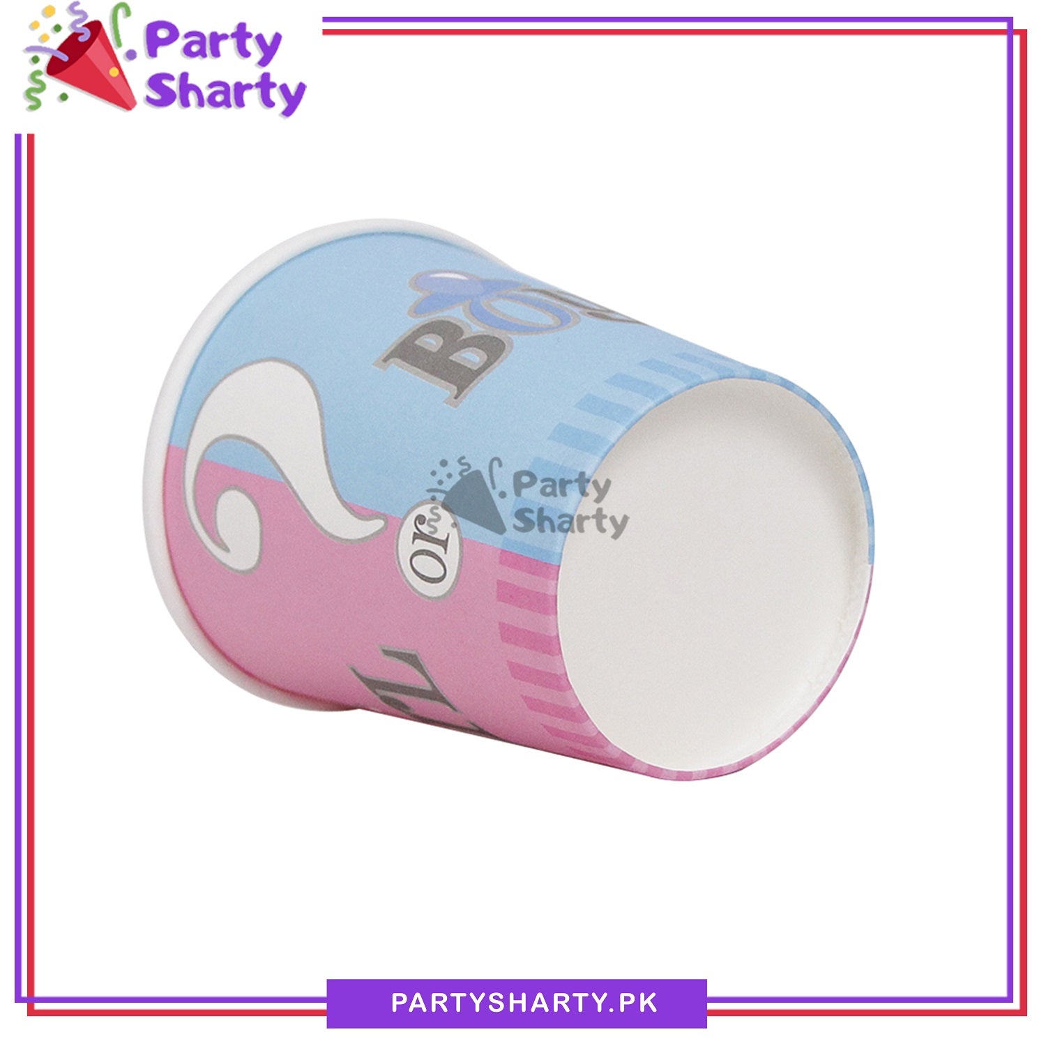Girl Or Boy Theme Birthday Party Paper Cups / Glass For Themed Based Party Supplies and Decorations