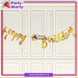 Happy Birthday Banner Bunting Garland for Birthday Parties and Decoration