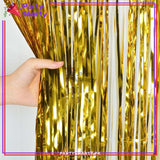 Fringes / Foil Curtains Best for Back Drop Wall Decoration for Birthday and Parties Celebration