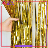 Fringes / Foil Curtains Best for Back Drop Wall Decoration for Birthday and Parties Celebration
